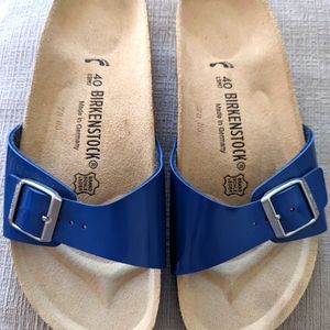Birkenstock Madrid Blue Size 40 eu